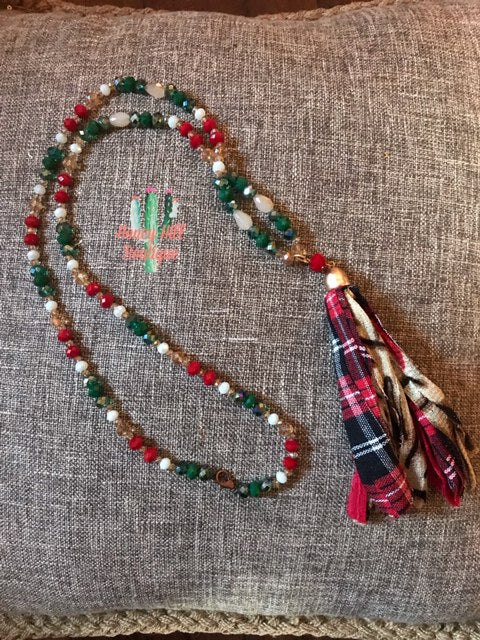 Seasonal Tassel Necklaces