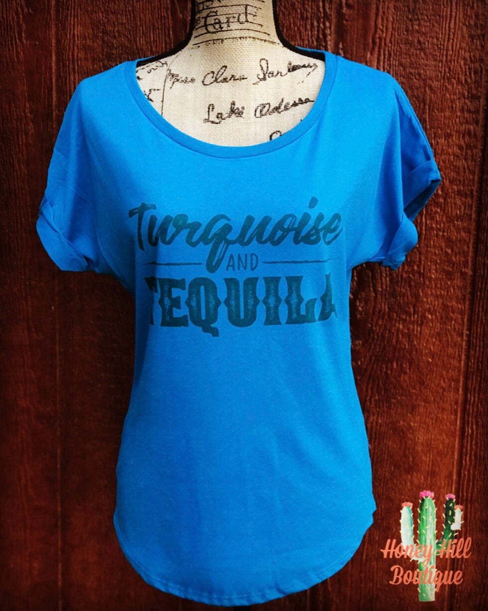 Turquoise and Tequila Shirt